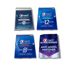 Miếng dán trắng răng Crest Professional Whitestrips cải thiện răng ố xỉ màu Mỹ FULL HỘP