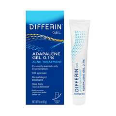 Gel trị mụn Differin Adapalene 0,1% hỗ trợ mụn mờ thâm bản Mỹ tuýp 15g