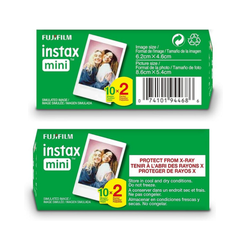 Phim chụp lấy liền Fujifilm Instax Mini Film nền trắng hộp 20 tấm
