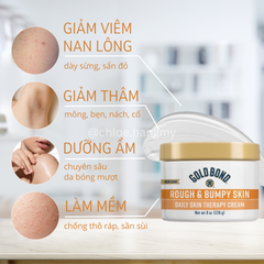 Kem dưỡng da Gold Bond Rough and Bumpy Cream làm mịn sáng da 226g
