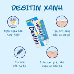 Kem hăm Desitin xanh tím Daily Defense Maximum Strength 113g Johnson & Johnson Mỹ