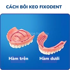 Keo dán hàm răng giả Fixodent Orginal 68g Mỹ