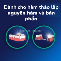 Keo dán hàm răng giả Fixodent Orginal 68g Mỹ