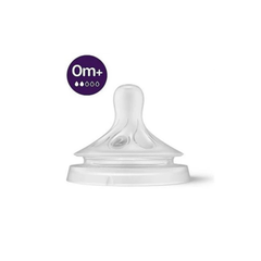 Núm ty Avent mô phỏng tự nhiên chống sặc đầy hơi dùng cho bình cổ rộng mẫu MỚI