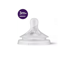 Núm ty Avent mô phỏng tự nhiên chống sặc đầy hơi dùng cho bình cổ rộng mẫu MỚI