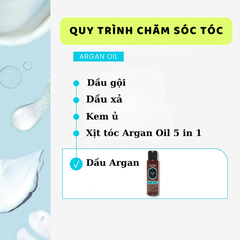 Dầu dưỡng tóc Hask Agran Oil hồi phục tóc hư tổn 59ml Mỹ