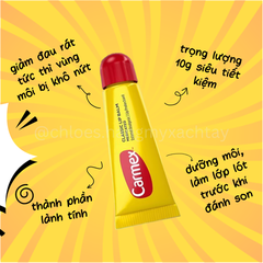 Son dưỡng môi Carmex Classic Lip Balm chống nắng SPF 15