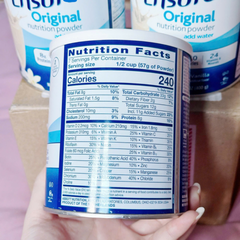 Sữa bột Ensure Original Nutrition Powder hương vani hộp 400g của Mỹ