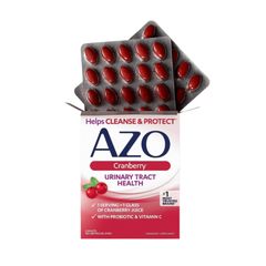 Viên uống Azo Canberry bổ sung lợi khuẩn men vi sinh phụ khoa cho nữ
