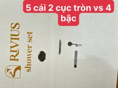 Rivius Aquadori Bộ Sen Tắm Thiết Kế Sang Trọng Trải Nghiệm Tắm Mát Lành Mạnh