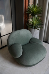 Rivius Overa – Ghế Bành Tựa Phồng Bọc Vải Cỡ Lớn