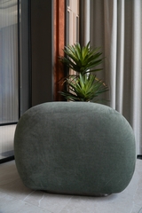 Rivius Overa – Ghế Bành Tựa Phồng Bọc Vải Cỡ Lớn