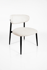 Rivius Ciarra – Ghế Tựa Chân Inox Bọc Vải Acacia Deluxe