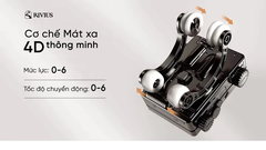 Rivius Auralis – Ghế Massage 4D Art Motion: Trải Nghiệm Cá Nhân Hóa Hoàn Hảo