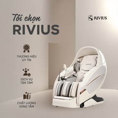 Rivius Auralis – Ghế Massage 4D Art Motion: Trải Nghiệm Cá Nhân Hóa Hoàn Hảo