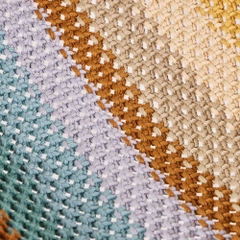 Rivius Prisma - Ghế Macrame gỗ gấp đan thủ công sắc cầu vồng Cỡ Lớn