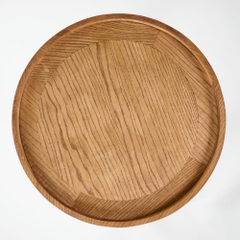 Rivius Turnelle – Bàn Tròn Chân Gỗ Chạm Khắc Điêu Khắc