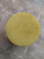 Rivius Canveround – Ghế Đôn Nhung Với Mây Đan Dáng Tròn