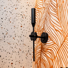 Rivius Linor – Đèn Tường Tối Giản Kim Loại Đen