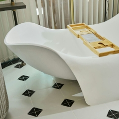 Rivius Elava - Bồn Tắm Nằm Dáng Sóng Thanh Nhẹ