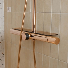 Rivius Aquadoré – Bộ Vòi Sen Sắc Hồng Vàng Trang Nhã