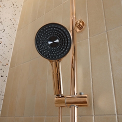 Rivius Aquadoré – Bộ Vòi Sen Sắc Hồng Vàng Trang Nhã