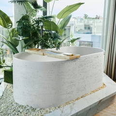 Rivius Saren - Bồn Tắm Đá Mài Phong Cách Bắc Âu Tối Giản