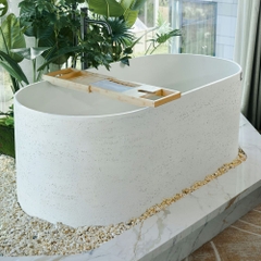 Rivius Saren - Bồn Tắm Đá Mài Phong Cách Bắc Âu Tối Giản