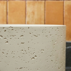 Rivius Mera - Lavabo Tròn Đá Tự Nhiên Tối Giản