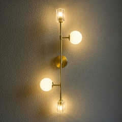 Rivius Dualite – Đèn Tường Hai Chụp Tương Phản