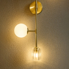 Rivius Dualite – Đèn Tường Hai Chụp Tương Phản