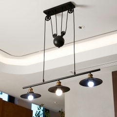 Rivius Volar - Đèn Trần Thả Ròng Rọc Phong Cách Công Nghiệp Tối Giản