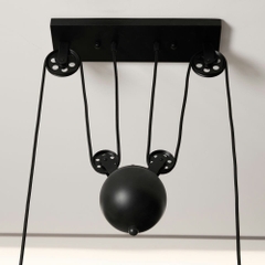 Rivius Volar - Đèn Trần Thả Ròng Rọc Phong Cách Công Nghiệp Tối Giản