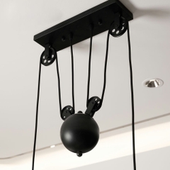 Rivius Volar - Đèn Trần Thả Ròng Rọc Phong Cách Công Nghiệp Tối Giản