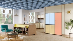 Mặt Tủ Bespoke (Tủ Lạnh 4 Cửa - Mặt Dưới) - Xanh Skyblue