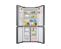 448L Bespoke Tủ Lạnh 4 Cửa với Beverage Center™, Đen