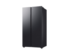 655L Tủ Lạnh Bespoke AI Side by Side -SpaceMax™, Đen