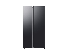 655L Tủ Lạnh Bespoke AI Side by Side -SpaceMax™, Đen