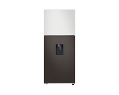 382L Tủ Lạnh Bespoke AI Đông Trên -Optimal Fresh+, Nâu