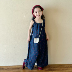 Jump Jean Dài Xanh Hoa WD