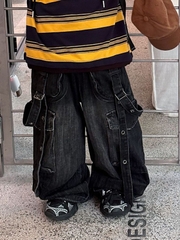 QD Jean TH Khóa Đen FS