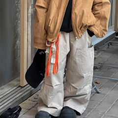 Quần Dài Kaki Be Đắp Túi PL