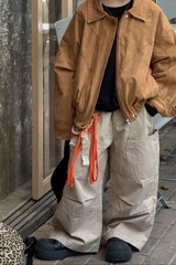 Quần Dài Kaki Be Đắp Túi PL