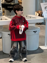 Áo Dài Thể Thao Đỏ FS