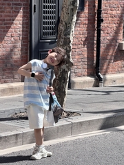 Quần Ngắn Thun Kem PL