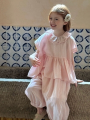 Set Dài Áo Quần Bo Hồng OTA