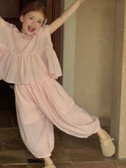 Set Dài Áo Quần Bo Hồng OTA