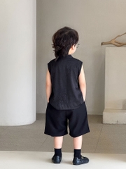 SN Áo Đen Thêu Quần Vạt YH