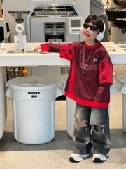 Áo Dài Thể Thao Đỏ FS