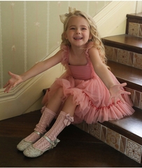 VN Voan Hồng Viền Đỏ KL